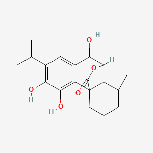 Chemical structure of Epirosmanol