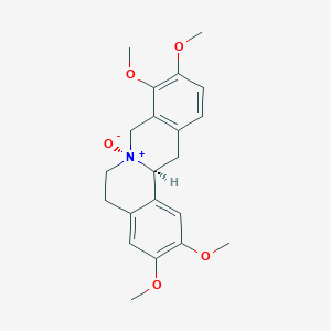 Chemical structure of Epicorynoxidine