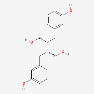 Chemical structure of ENTERODIOL