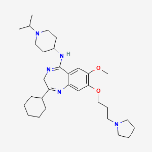 Chemical structure of EML741