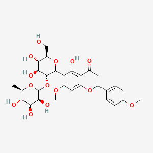 Chemical structure of Embinin