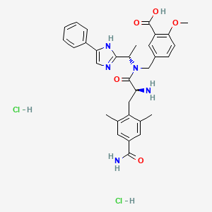 Chemical structure of Mudelta