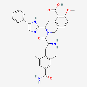 Chemical structure of Eluxadoline