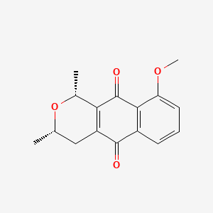 Chemical structure of Eleutherin