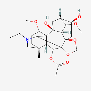 Chemical structure of Elasine