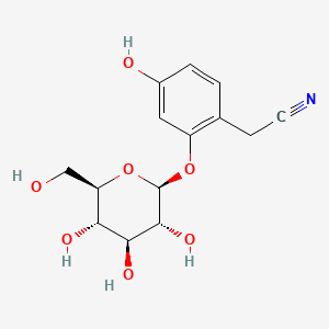 Chemical structure of Ehretioside B