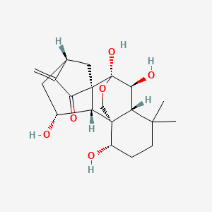 Chemical structure of Effusanin E