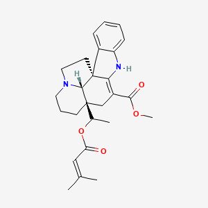 Chemical structure of Echitovenidine