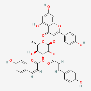 Chemical structure of E,Z-Platanoside