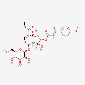 Chemical structure of Durantoside II