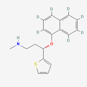 Chemical structure of Duloxetine-d7