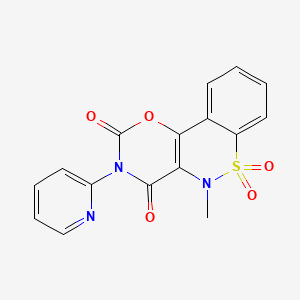 Chemical structure of Droxicam