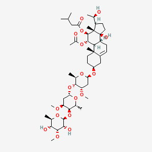 Chemical structure of Dregeoside Ga1