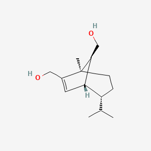 Chemical structure of Drechslerine A