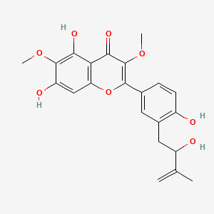 Chemical structure of Dodovisone D