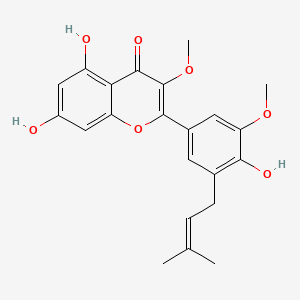 Chemical structure of Dodoviscin J