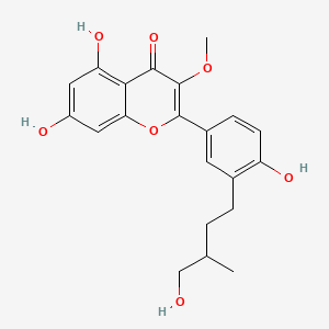 Chemical structure of Dodoviscin I