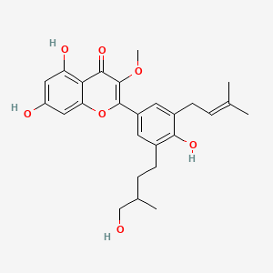 Chemical structure of Dodoviscin H