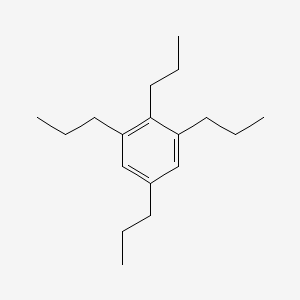 Chemical structure of Benzene, tetrapropylene-