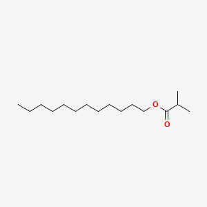Chemical structure of Dodecyl isobutyrate