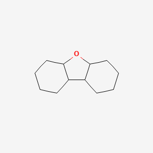 Chemical structure of Dodecahydrodibenzofuran