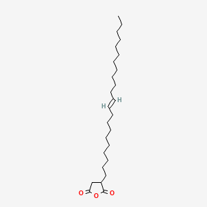 Chemical structure of Docosenylsuccinic Anhydride