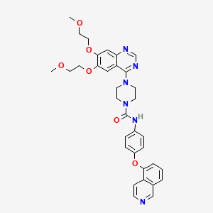 Chemical structure of DMT-DMF-dG