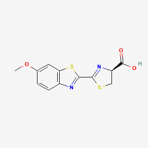 Chemical structure of D-Luciferin 6′-methyl ether