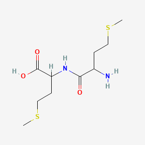 Chemical structure of Methionylmethionine