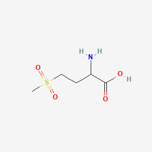 Chemical structure of DL-Methionine Sulfone