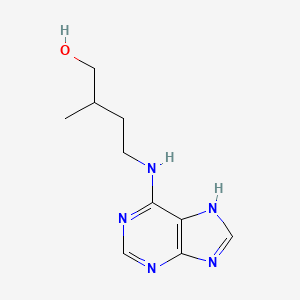 Chemical structure of DL-Dihydrozeatin