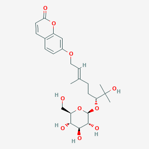 Chemical structure of Diversoside