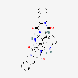 Chemical structure of Ditryptophenaline