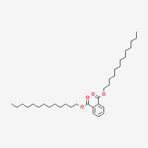 Chemical structure of Ditridecyl Phthalate
