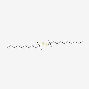 Chemical structure of Di-tert-dodecyl Disulfide