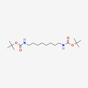 Chemical structure of Di-tert-butyl octane-1,8-diyldicarbamate