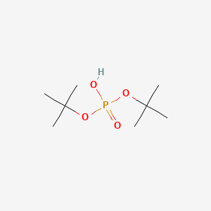 Chemical structure of Di-tert-butyl hydrogen phosphate