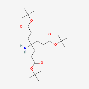 Chemical structure of Aminotriester