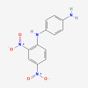 Chemical structure of Disperse Yellow 9