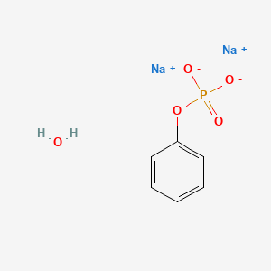 Chemical structure of DIsodium phenyl phosphate hydrate