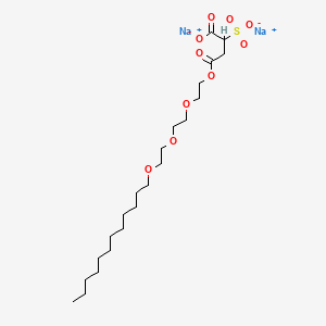 Chemical structure of Disodium Laureth Sulfosuccinate
