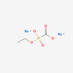 Chemical structure of Disodium (ethyl phosphono)formate