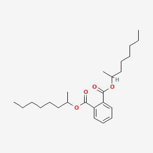 Chemical structure of Disecoctyl Phthalate
