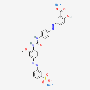 Chemical structure of Direct Yellow 44