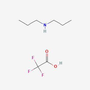 Chemical structure of Dipropylammonium Trifluoroacetate