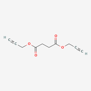 Chemical structure of Diprop-2-ynyl butanedioate