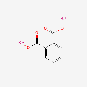 Chemical structure of DI-POTASSIUM PHTHALATE