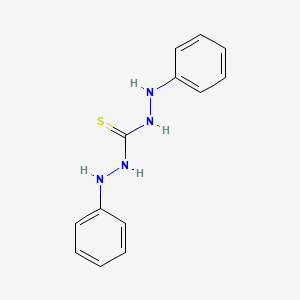 Chemical structure of Diphenylthiocarbazide
