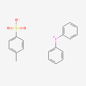 Chemical structure of Diphenyliodonium tosylate