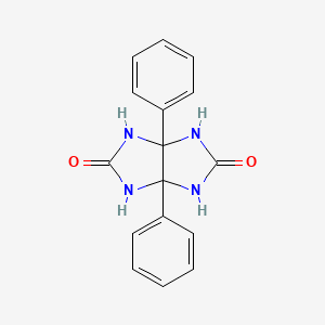 Chemical structure of Diphenylglycoluril